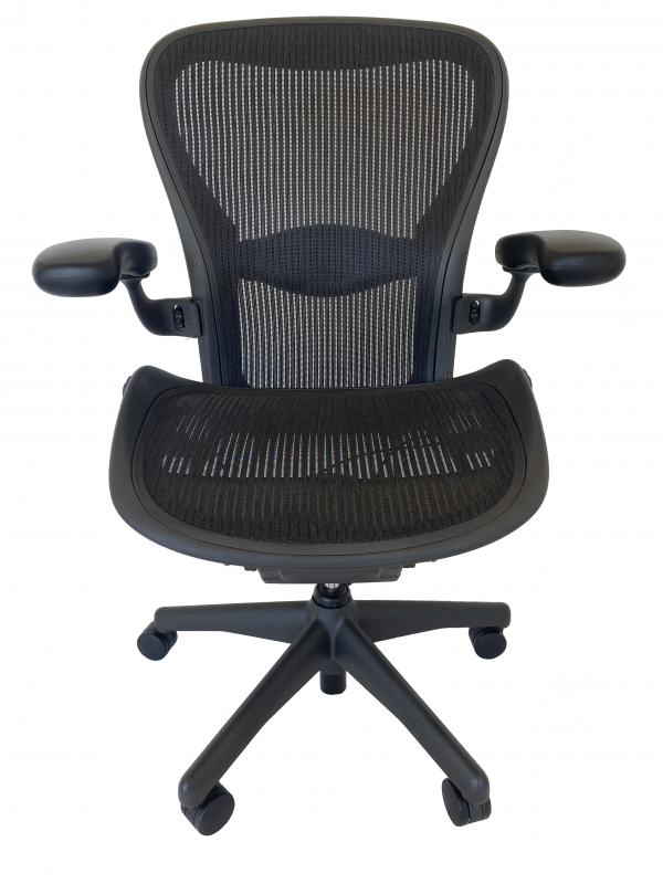 Details about   Herman Miller Aeron Chair Backrest 3D01 Graphite Large Size C Classic Carbon OEM 